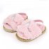 Baby Soft Shoes Soft soled Glitter Cloth Bottom Toddler Shoes for 0 1 Year Old Baby Gradient pink 12cm