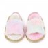 Baby Soft Shoes Soft soled Glitter Cloth Bottom Toddler Shoes for 0 1 Year Old Baby Gradient pink 13cm