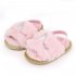 Baby Soft Shoes Soft soled Glitter Cloth Bottom Toddler Shoes for 0 1 Year Old Baby rose Red 13cm