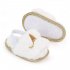 Baby Soft Shoes Soft soled Glitter Cloth Bottom Toddler Shoes for 0 1 Year Old Baby White  11cm