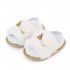 Baby Soft Shoes Soft soled Glitter Cloth Bottom Toddler Shoes for 0 1 Year Old Baby White  12cm