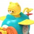 Baby Suction Cup Spinner Toys For 1 3 Years Toddlers Cartoon Flower Fingertip Spinning Top Sensory Toys For Boys Girls Glider