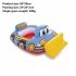 Baby Swimming Float Seat Portable Cartoon Infant Swimming Float Water Party Supplies For Boys Girls Party Gifts black police car