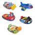 Baby Swimming Float Seat Portable Cartoon Infant Swimming Float Water Party Supplies For Boys Girls Party Gifts black police car