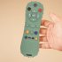 Baby Teething Toys Remote Control Shape Silicone Molar Stick Teether Chew Toys For 3  Months Infant Toddlers light green