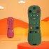 Baby Teething Toys Remote Control Shape Silicone Molar Stick Teether Chew Toys For 3  Months Infant Toddlers light green