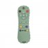 Baby Teething Toys Remote Control Shape Silicone Molar Stick Teether Chew Toys For 3  Months Infant Toddlers light green