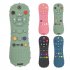 Baby Teething Toys Remote Control Shape Silicone Molar Stick Teether Chew Toys For 3  Months Infant Toddlers light green