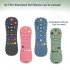 Baby Teething Toys Remote Control Shape Silicone Molar Stick Teether Chew Toys For 3  Months Infant Toddlers light green