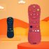Baby Teething Toys Remote Control Shape Silicone Molar Stick Teether Chew Toys For 3  Months Infant Toddlers pink