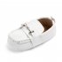 Baby Toddler Shoes Cute Pu Leather Anti slip Soft Sole Breathable Low Top Casual Infant Walking Shoes black 0 6month 11cm 50 2g