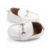 Baby Toddler Shoes Cute Pu Leather Anti slip Soft Sole Breathable Low Top Casual Infant Walking Shoes black 0 6month 11cm 50 2g