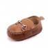 Baby Toddler Shoes Cute Pu Leather Anti slip Soft Sole Breathable Low Top Casual Infant Walking Shoes Dark blue 0 6month 11cm 50 2g
