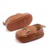 Baby Toddler Shoes Cute Pu Leather Anti slip Soft Sole Breathable Low Top Casual Infant Walking Shoes brown 6 12month 12cm 54g