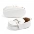 Baby Toddler Shoes Cute Pu Leather Anti slip Soft Sole Breathable Low Top Casual Infant Walking Shoes black 0 6month 11cm 50 2g