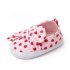 Baby Toddler Shoes Infant Anti slip Soft Soles Low Top Sneaker Cute Printing Breathable Shoes For 3 12 Months Kids pink strawberry 3 6M sole length 11cm