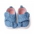 Baby Toddler Shoes Infant Anti slip Soft Soles Low Top Sneaker Cute Printing Breathable Shoes For 3 12 Months Kids blue stripes 3 6M sole length 11cm