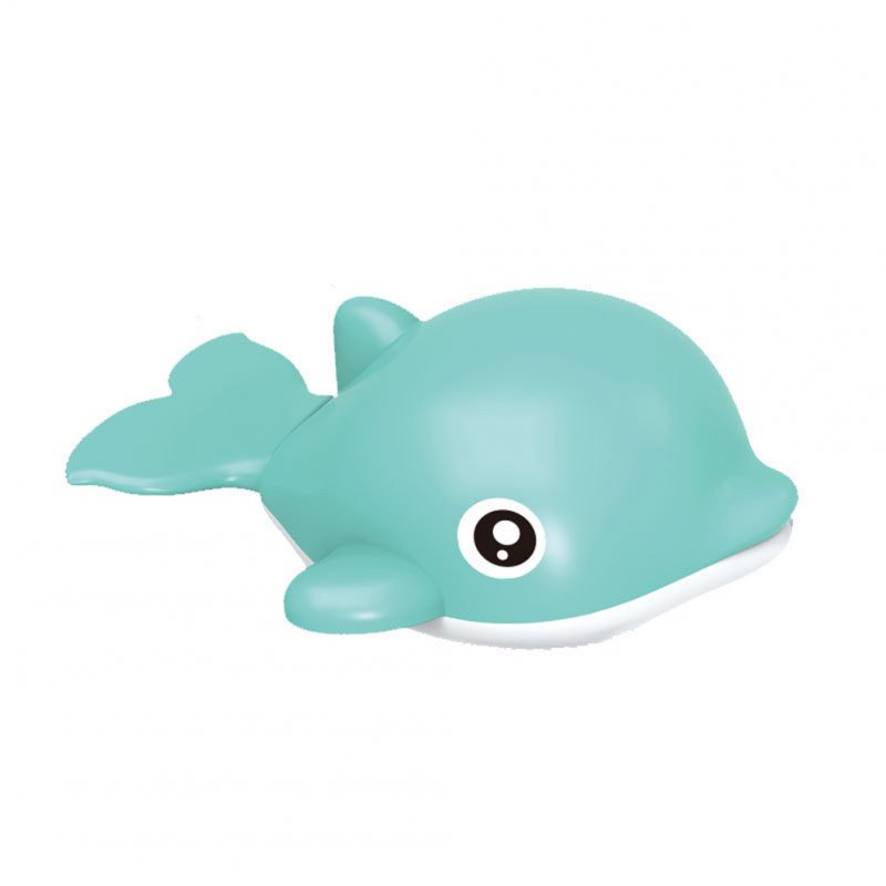 Baby Wind-up Clockwork Playing Toys Cute Cartoon Animal Shape Toy For Kids Dolphin green