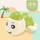Baby Wind up Clockwork Playing Toys Cute Cartoon Animal Shape Toy For Kids Turtle green