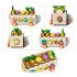 Baby Wooden Toys Multi functional Fruits Vegetables Shape Sorting Stacking Educational Toys Gifts