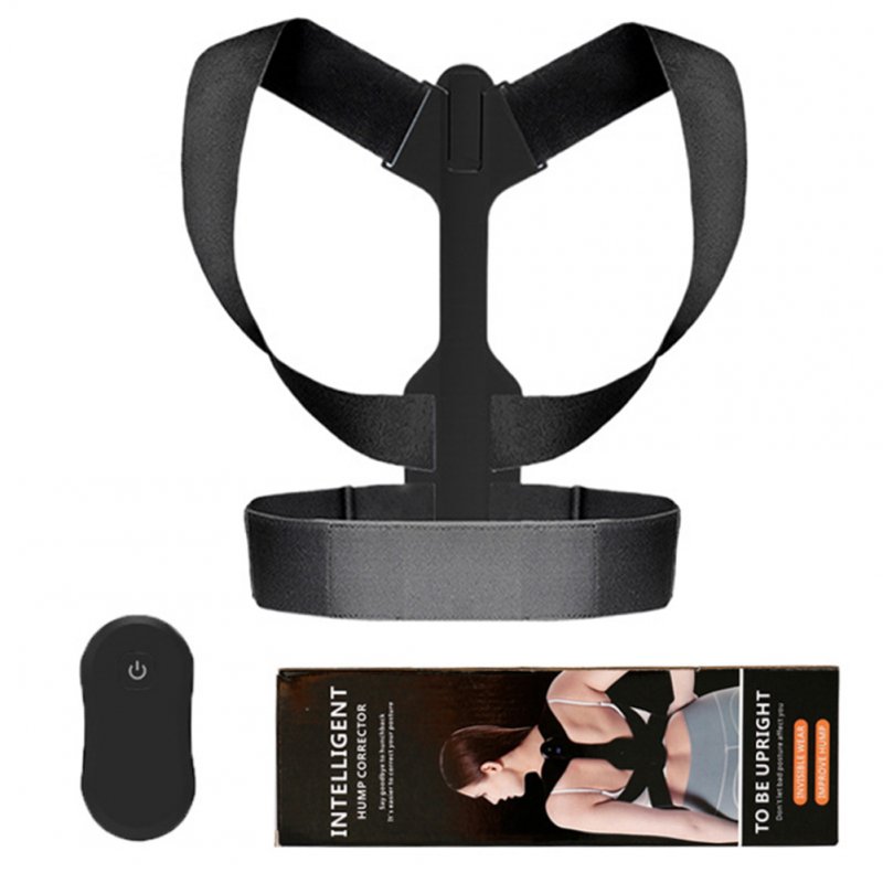 Back Brace Posture Corrector For Women And Men, Adjustable Intelligent Induction Correction Belt, Pain Relief From Lumbar, Neck, Shoulder, And Back vibration J-7002 English manual