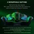 Back Buttons Attachment Back Paddles Remap With Turbo Function Controller Back Buttons Compatible For XPRO XBOX Series Switch PC Game Controller black