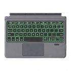 Backlit Wireless Bluetooth Keyboard Magnetic Keyboard for Microsoft Surface