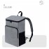 Backpack Cooler  Ice Chest Backpack With Leak proof Lining  Adjustable Shoulder Straps  Breathable Back Panel  Large Zippered Opening Insulated Backpack grey
