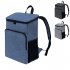 Backpack Cooler  Ice Chest Backpack With Leak proof Lining  Adjustable Shoulder Straps  Breathable Back Panel  Large Zippered Opening Insulated Backpack grey