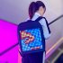 Backpack  With  Programmable Led   Screen Multifunctional Luminous Computer Bag Lightning pro