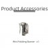 Backpacking Stove Ultralight Camping Gas Burner Stove Portable Propane Camping Stove  Weight About 47g  Stable Support Stove For Camping Hiking Cooking mini fol