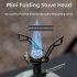 Backpacking Stove Ultralight Camping Gas Burner Stove Portable Propane Camping Stove  Weight About 47g  Stable Support Stove For Camping Hiking Cooking mini fol
