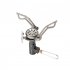 Backpacking Stove Ultralight Camping Gas Burner Stove Portable Propane Camping Stove  Weight About 47g  Stable Support Stove For Camping Hiking Cooking mini fol