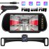Backup Camera for Trucks 7 inch Dvr Monitor System Waterproof Night Vision Rear View Camera Kit Black