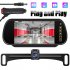 Backup Camera for Trucks 7 inch Dvr Monitor System Waterproof Night Vision Rear View Camera Kit Black