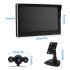 Backup Camera with 5 Inch Monitor Kit Waterproof Night Vision Rear View Camera Wired Back up Camera System Black
