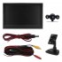 Backup Camera with 5 Inch Monitor Kit Waterproof Night Vision Rear View Camera Wired Back up Camera System Black
