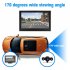 Backup Camera with 5 Inch Monitor Kit Waterproof Night Vision Rear View Camera Wired Back up Camera System Black