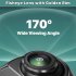 Backup Front Side View Camera 170   Wide Angle AHD 720P Reverse Rear Cam With 4 Infrared Lights For Car SUV RV Trailer black