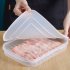 Bacon Keeper For Refrigerator Deli Meat Food Storage Containers With Airtight Lid Cold Cuts Cheese Saver Christmas Cookie Holder For Fridge Dishwasher Safe Tran