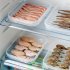 Bacon Keeper For Refrigerator Deli Meat Food Storage Containers With Airtight Lid Cold Cuts Cheese Saver Christmas Cookie Holder For Fridge Dishwasher Safe Tran