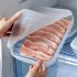 Bacon Keeper For Refrigerator Deli Meat Food Storage Containers With Airtight Lid Cold Cuts Cheese Saver Christmas Cookie Holder For Fridge Dishwasher Safe Tran