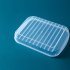 Bacon Keeper For Refrigerator Deli Meat Food Storage Containers With Airtight Lid Cold Cuts Cheese Saver Christmas Cookie Holder For Fridge Dishwasher Safe Tran