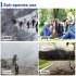 Bag Rain Cover 35 70L Protable Waterproof Anti tear Dustproof Anti UV Backpack Cover for Camping Hiking Royal blue 45 liters  M 