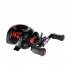Baitcasting Reel Magnetic Brake 17 1 Axis Anti explosion Wire Adjustable Full Metal Casting Fishing Wheel black right hand