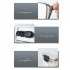 Baking Storage Set With Hinge Lids Measurement Markers Clear Baking Containers Airtight Flip Over Kitchen Storage Box For Pantry Kitchen Dry Food 1300ml medium 