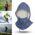 Balaclava Ski Mask Windproof Thermal Winter Oriel Velvet Scarf Mask For Cold Weather Cycling Women Men grey