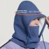 Balaclava Ski Mask Windproof Thermal Winter Oriel Velvet Scarf Mask For Cold Weather Cycling Women Men indigo