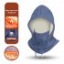 Balaclava Ski Mask Windproof Thermal Winter Oriel Velvet Scarf Mask For Cold Weather Cycling Women Men indigo
