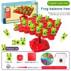 Balanced Tree Frog Balance Board Game For Kids Frog Number Counting Scale Math Game Interactive Toys For Kids Gifts Frog Balance Tree